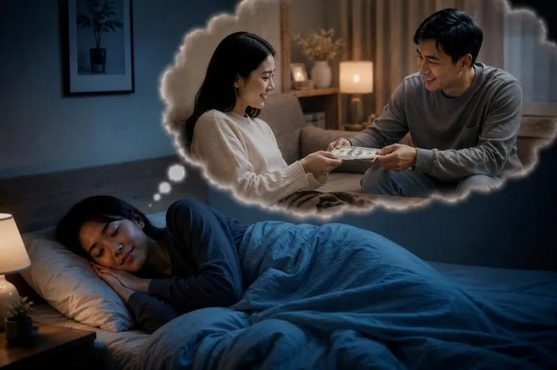 Nằm mơ thấy người thân cho tiền mang ý nghĩa gì?